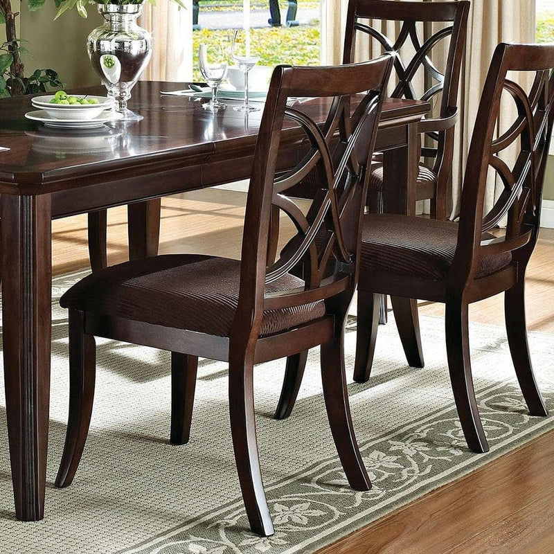 Keenan - Dark Walnut - Dining Side Chairs (Set of 2) - Ornate Home