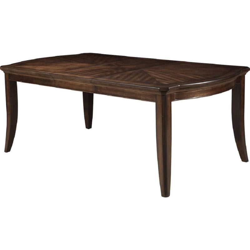 Keenan - Dark Walnut - Dining Table w/ Extension Leaf - Ornate Home