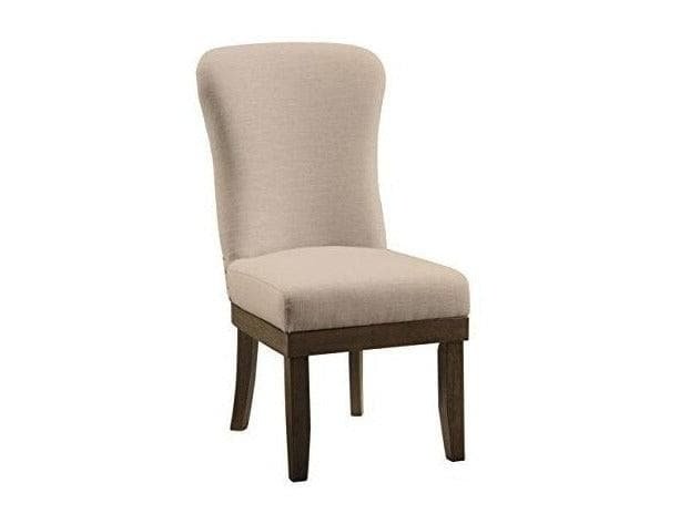 Landon - Beige Linen & Salvage Brown - Side Chair / Set of 2 - Ornate Home