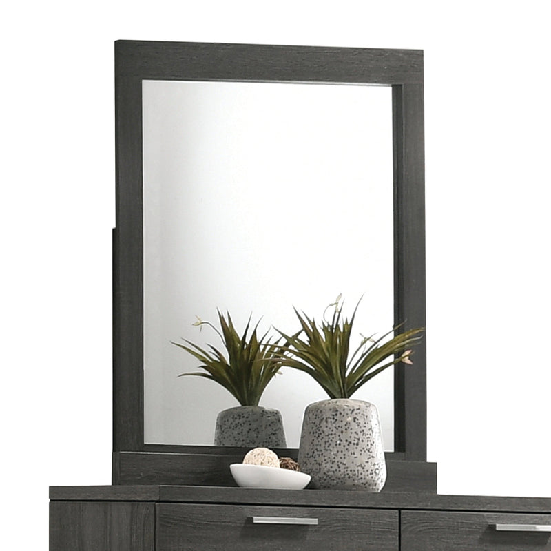 Lantha - Gray Oak - Mirror - Ornate Home