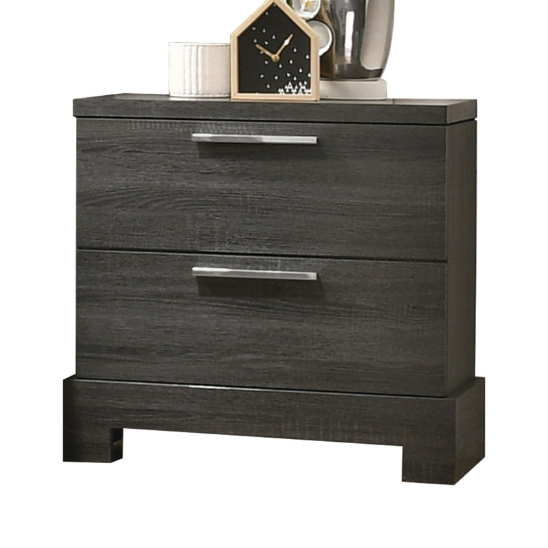 Lantha - Gray Oak - Nightstand - Ornate Home