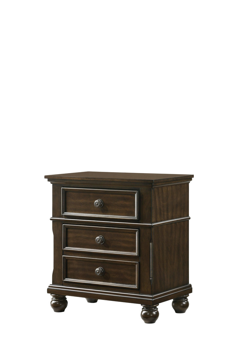 Lara Brown Storage Platform Bedroom Set - Ornate Home