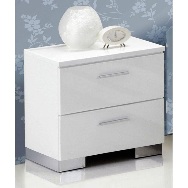 Lorimar - White - Nightstand - Ornate Home