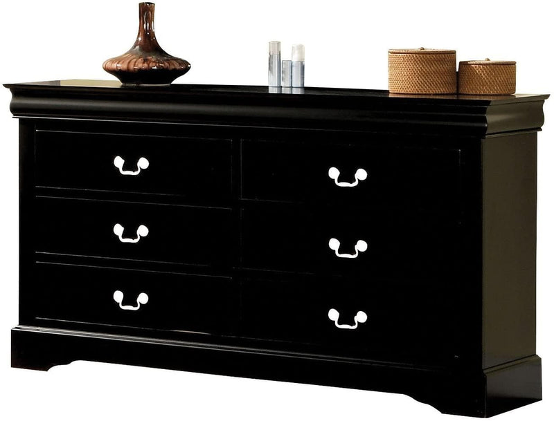 Louis Philippe - Black - Dresser - Ornate Home