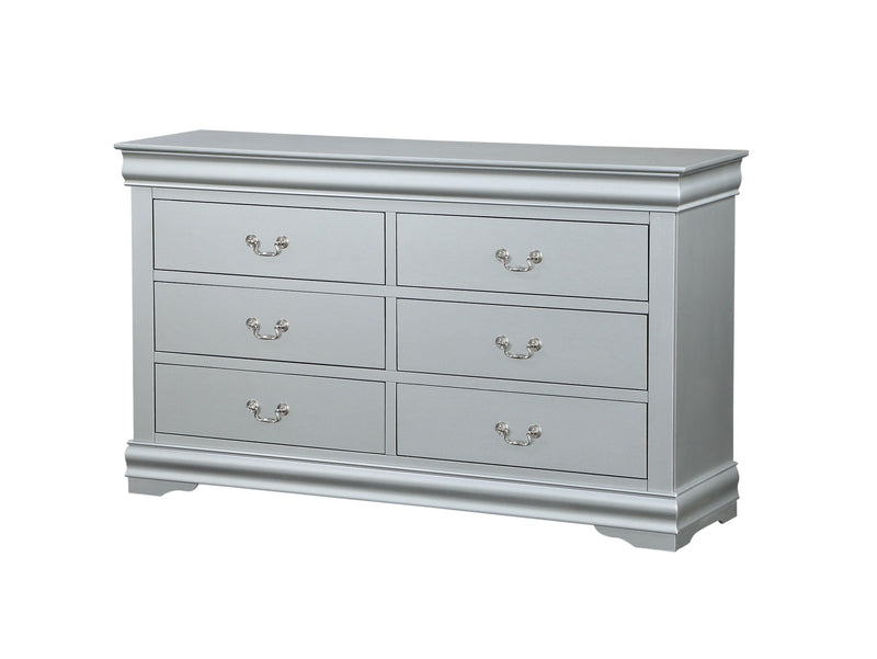 Louis Philippe Platinum Dresser - Ornate Home