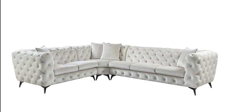 Atronia - Beige - Sectional Sofa - Ornate Home