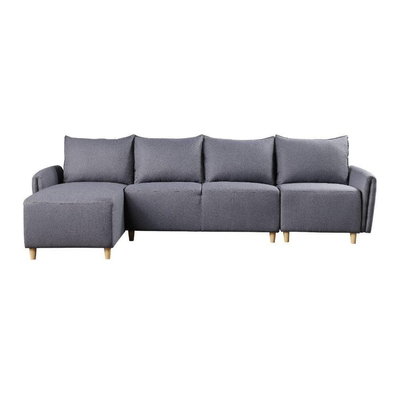 Marcin Reversible L Shape Sectional Sofa w/ Chaise - Ornate Home