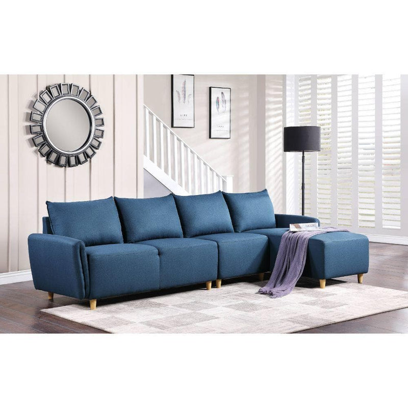 Marcin Reversible L Shape Sectional Sofa w/ Chaise - Ornate Home