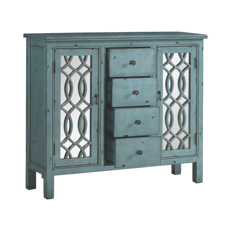 Marrakech - Antique Blue - Accent Cabinet - Ornate Home