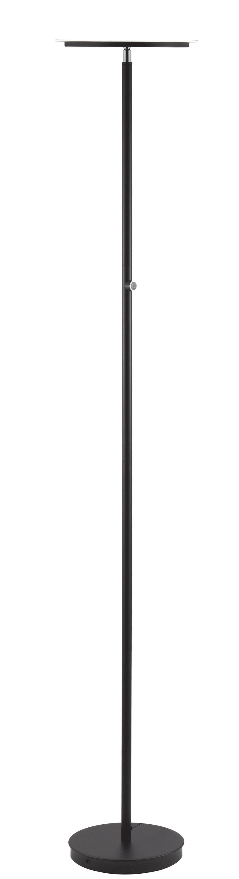 Massey Black Floor Lamp - Ornate Home