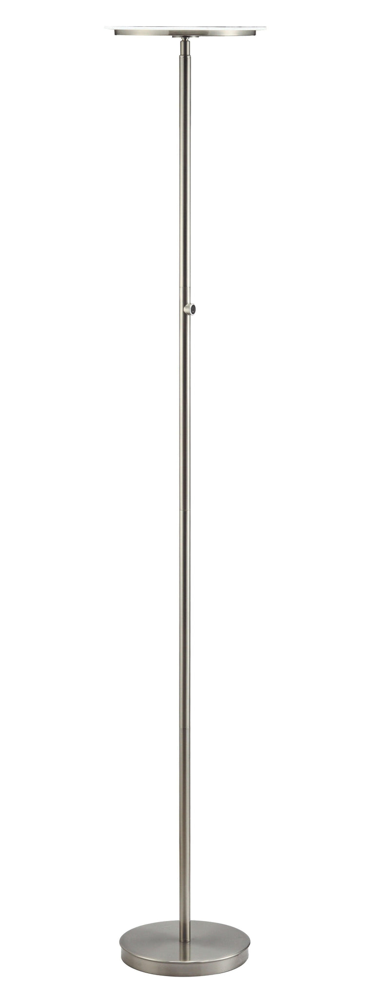 Massey Brushed Nickel Floor Lamp - Ornate Home