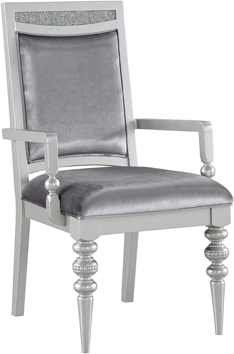 Maverick - Platinum - Dining Chair (Set of 2) - Ornate Home