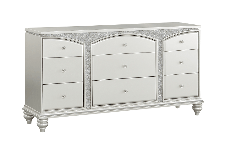 Maverick Platinum Dresser - Ornate Home