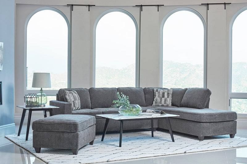 Mccord - Dark Grey -  Reversible L Shape Sectional Sofa - Ornate Home