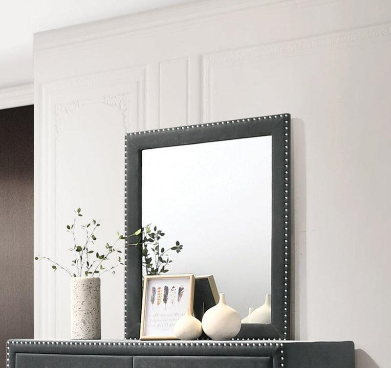 Melody - Grey - Dresser Mirror - Ornate Home