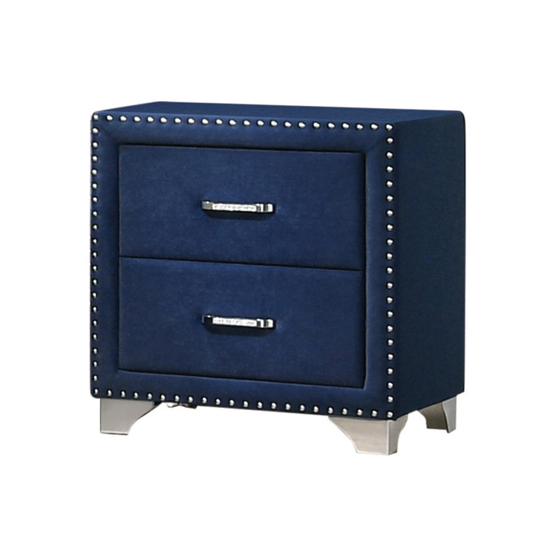 Melody - Pacific Blue - Nightstand - Ornate Home