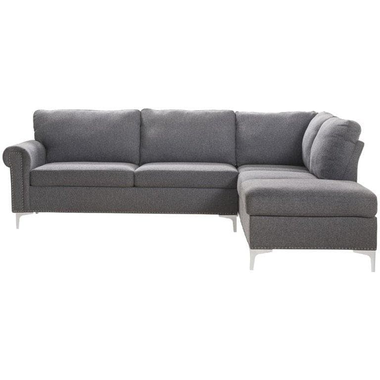 Melvyn - Gray - Sectional Sofa - Ornate Home