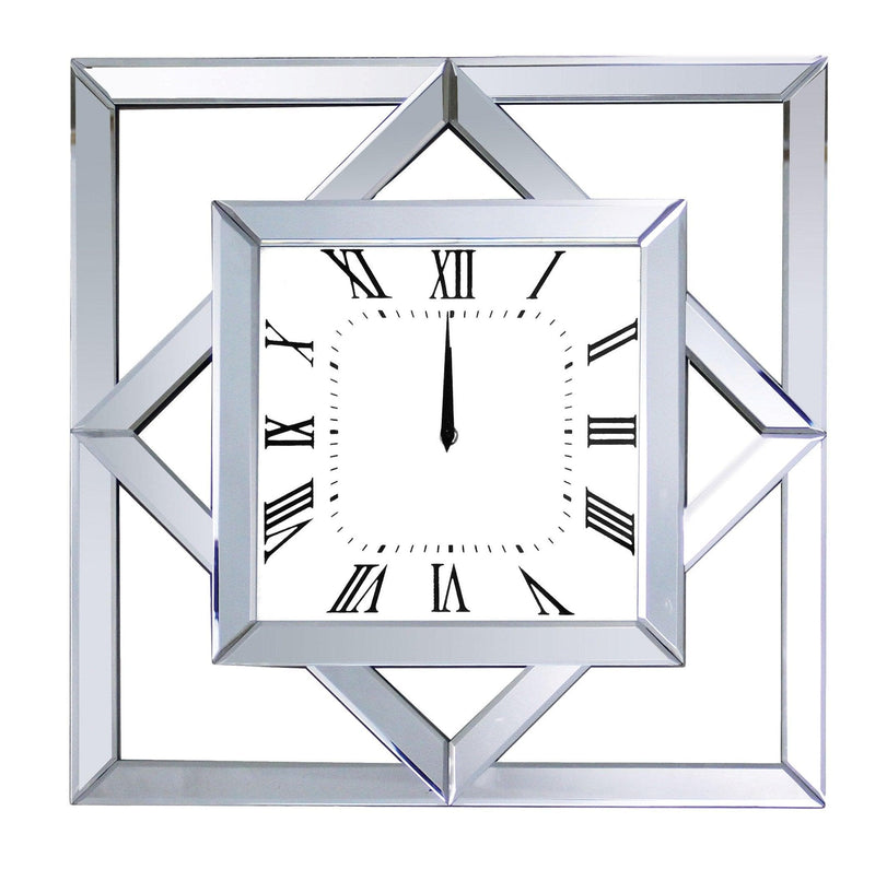 Mhina Mirrored Wall Clock - Ornate Home