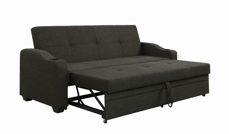 Miller - Charcoal Grey - Sleeper Sofa - Ornate Home