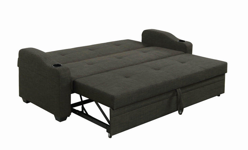 Miller - Charcoal Grey - Sleeper Sofa - Ornate Home