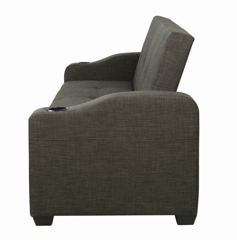 Miller - Charcoal Grey - Sleeper Sofa - Ornate Home