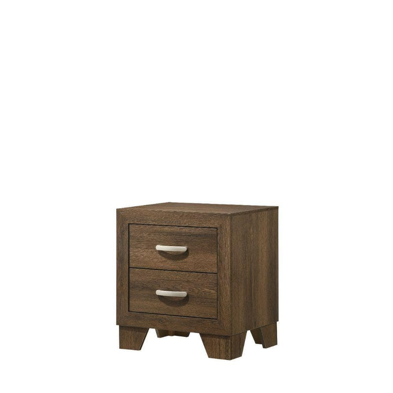 Miquell - Oak - Nightstand - Ornate Home