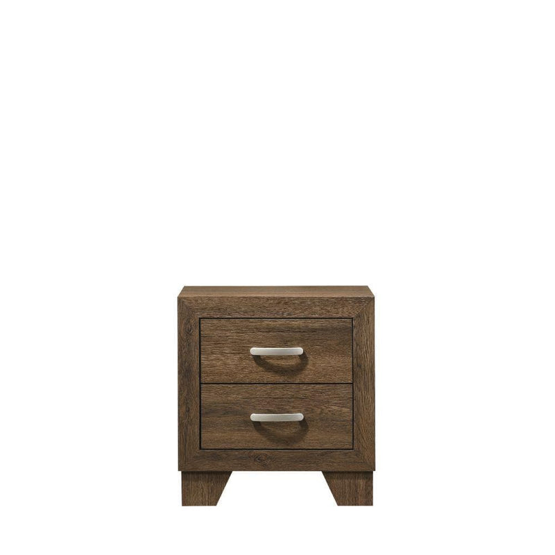 Miquell - Oak - Nightstand - Ornate Home