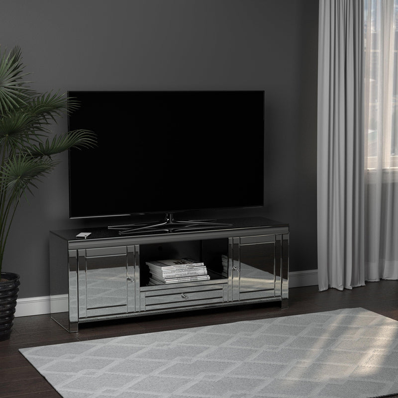 Monique - Silver - TV Console - Ornate Home