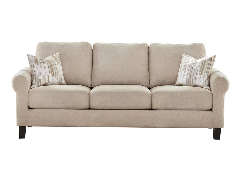 Nadine - Oatmeal - Stationary Sofa - Ornate Home