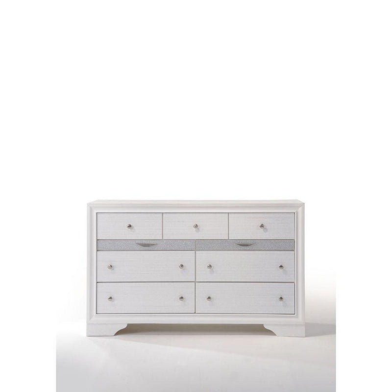 Naima White Dresser - Ornate Home