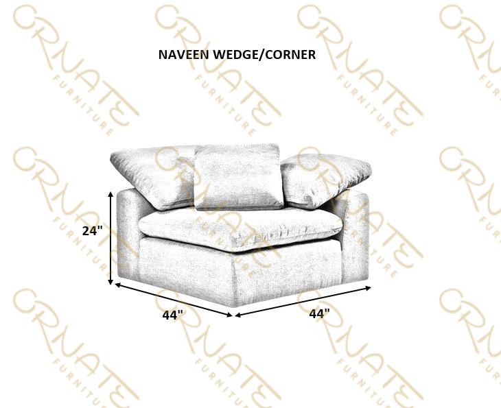 Naveen - Beige - Modular Sectional Fabric - Create your own Style - Ornate Home