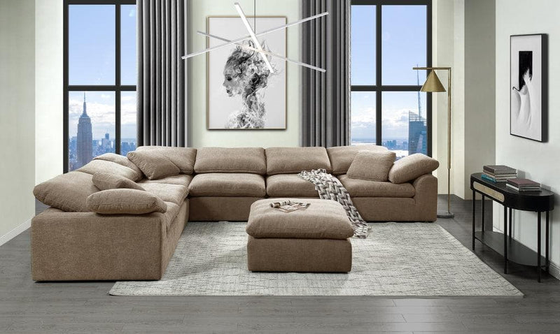 Naveen - Beige - Modular Sectional Fabric - Create your own Style - Ornate Home