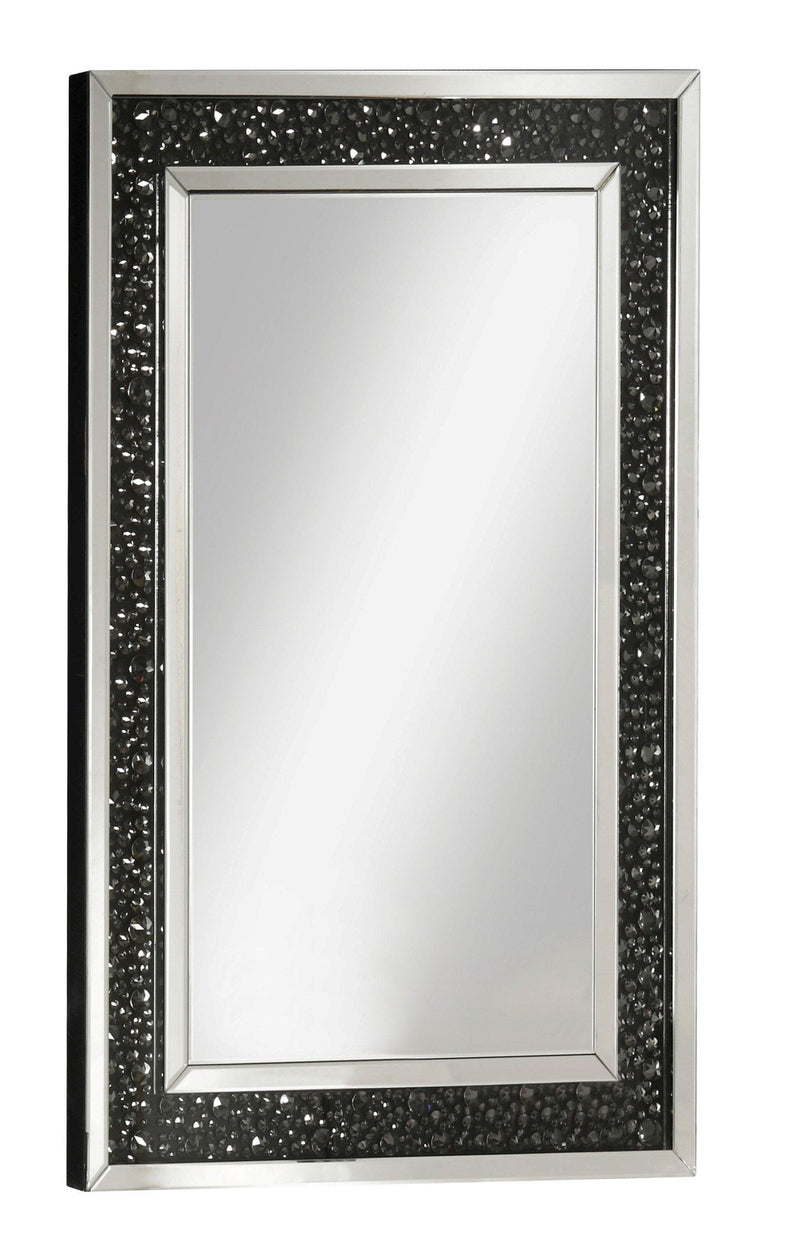 Noor Mirrored & Faux GemStones Wall Decor - Ornate Home