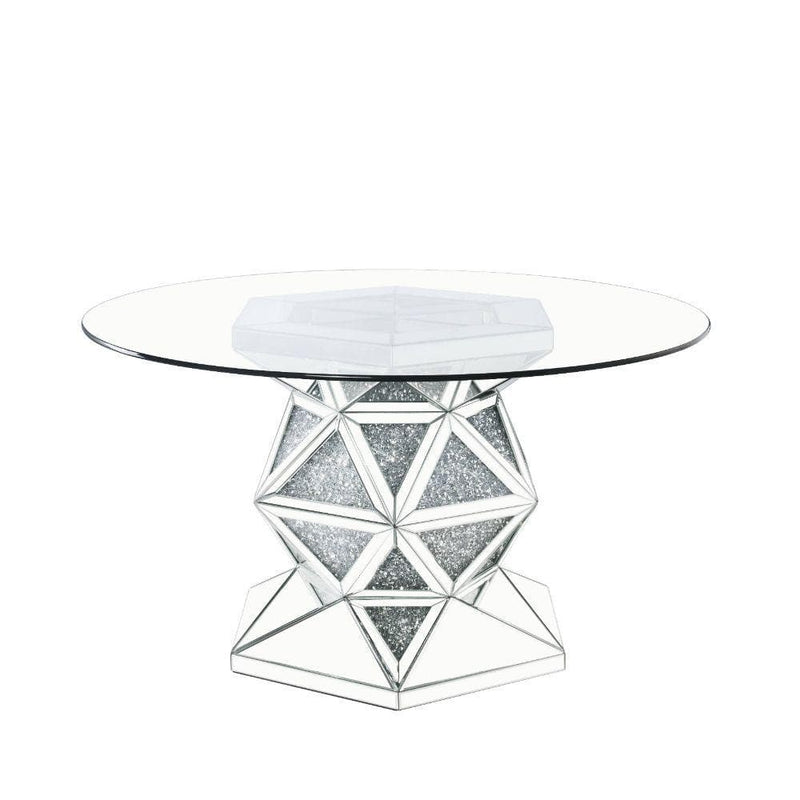 Noralie Dining Table - Hexagonal Base - Ornate Home