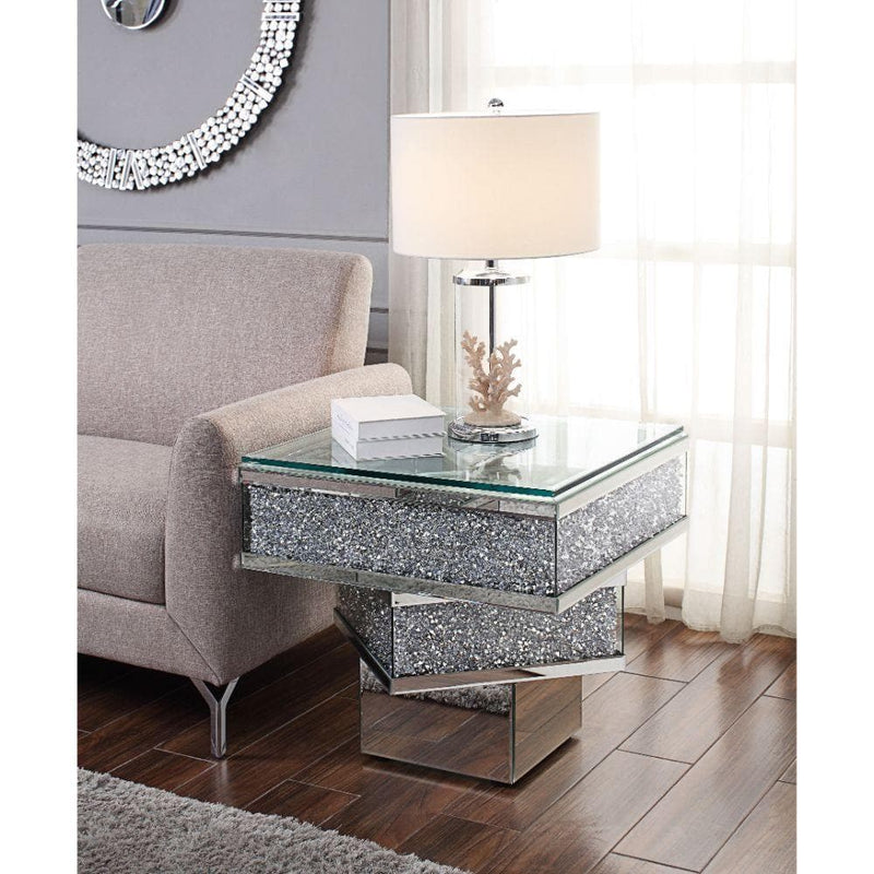 Noralie End Table - Square & Three Tier - Ornate Home