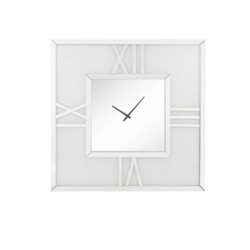 Noralie Wall Clock w/ LED - Ornate Home