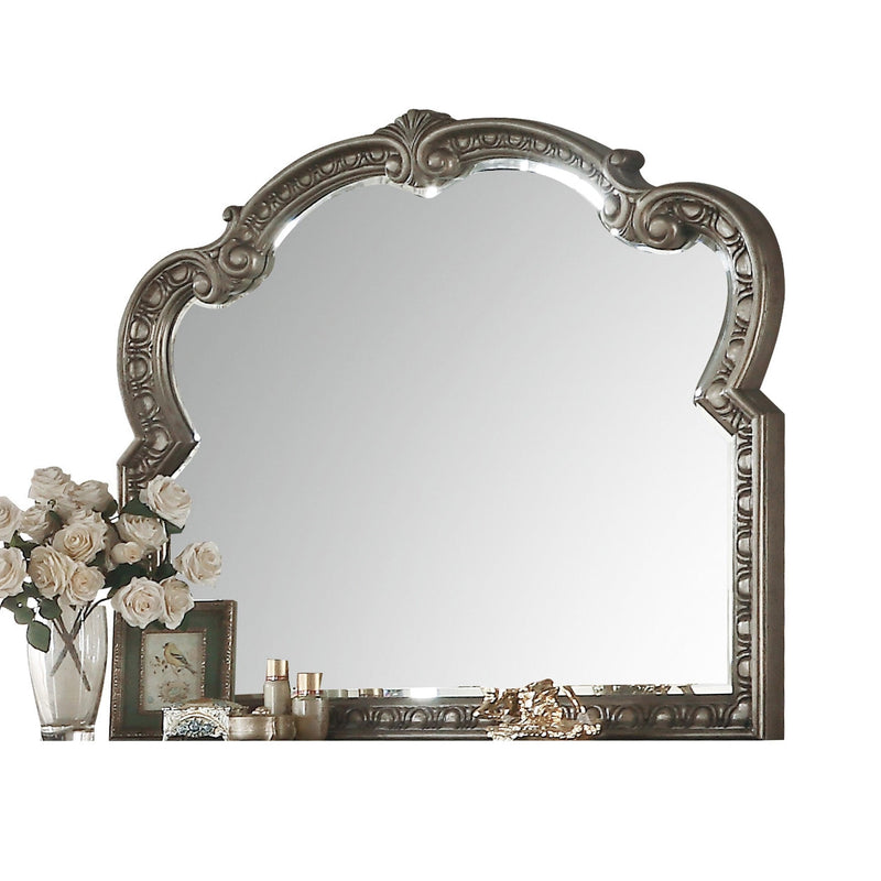 Northville - Antique Silver - Mirror - Ornate Home