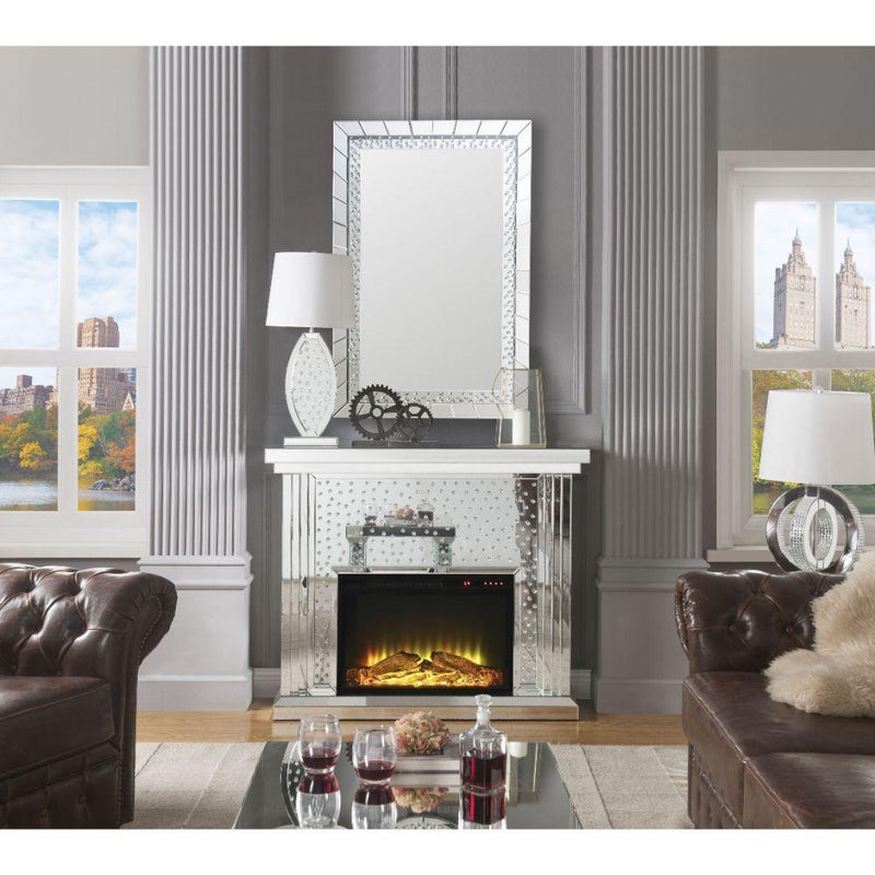 Nysa Rectangular Fireplace - Ornate Home