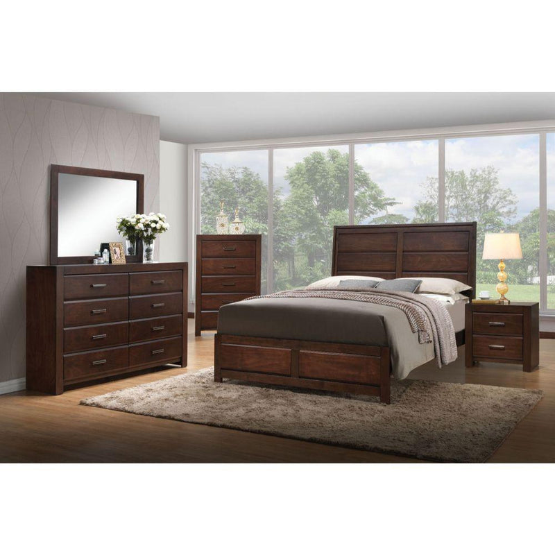 Oberreit - Walnut - Queen Bed - Ornate Home