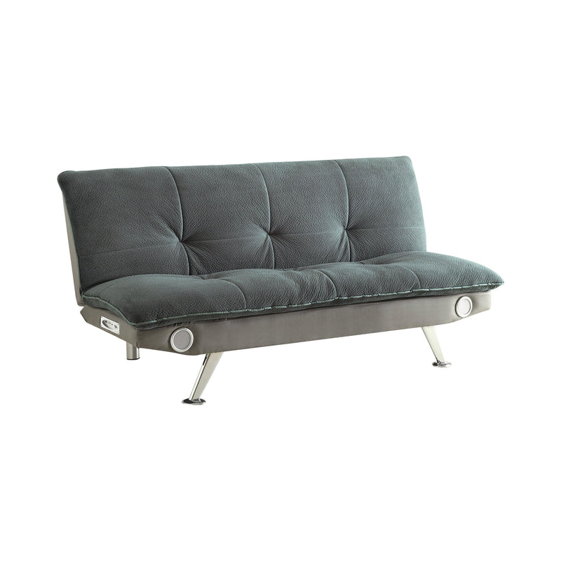 Odel - Grey - Sofa Bed /w Bluetooth Speakers - Ornate Home