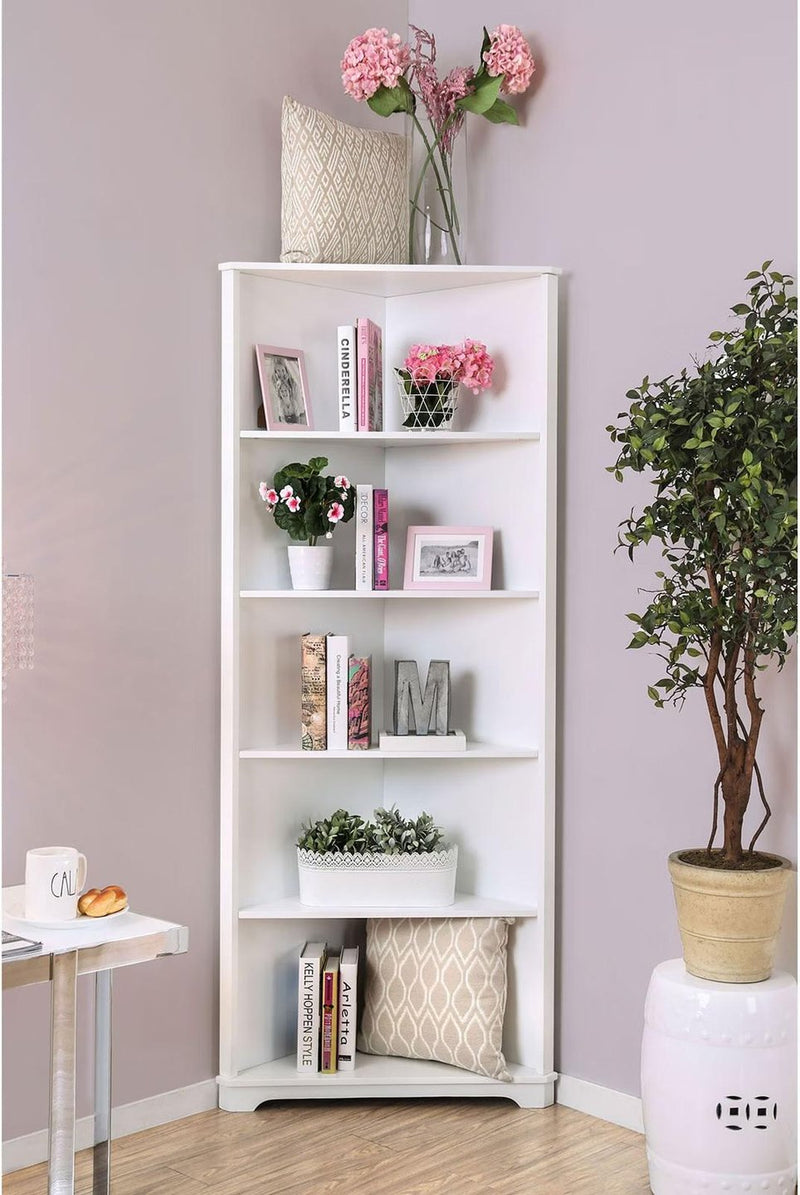 Rockwall White Bookshelf