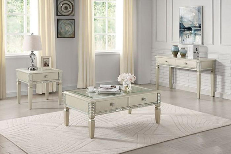 Adina Silver Sofa Table