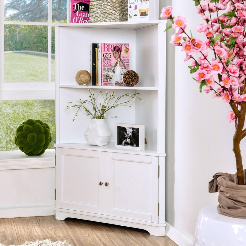 Cavan White Bookcase