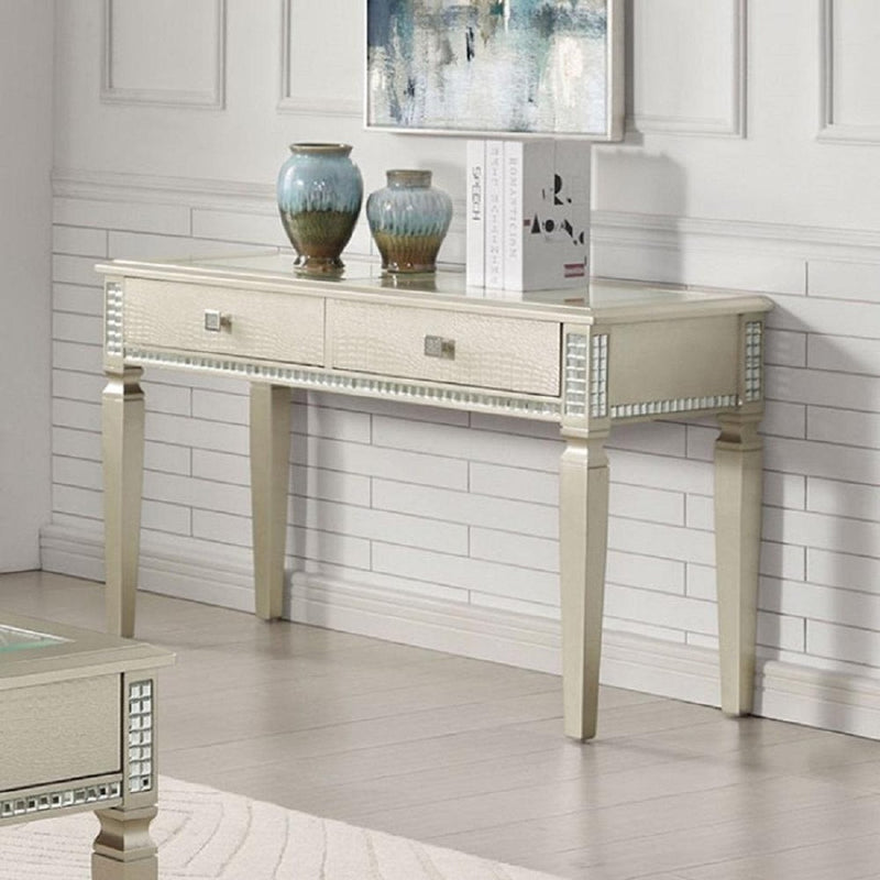 Adina Silver Sofa Table