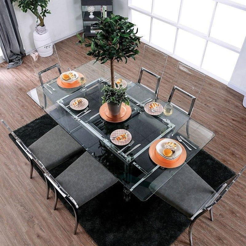 Sunniva Chrome Dining Table