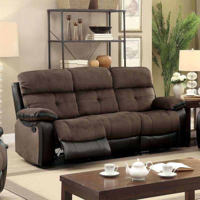 Hadley I Brown & Black Sofa