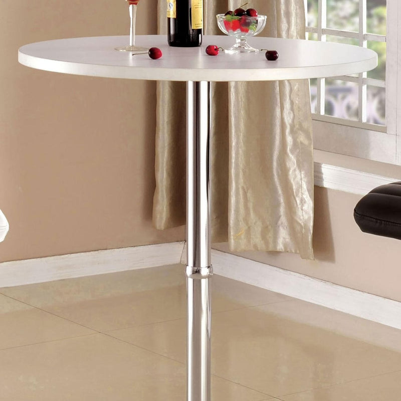 Nessa White Bar Table