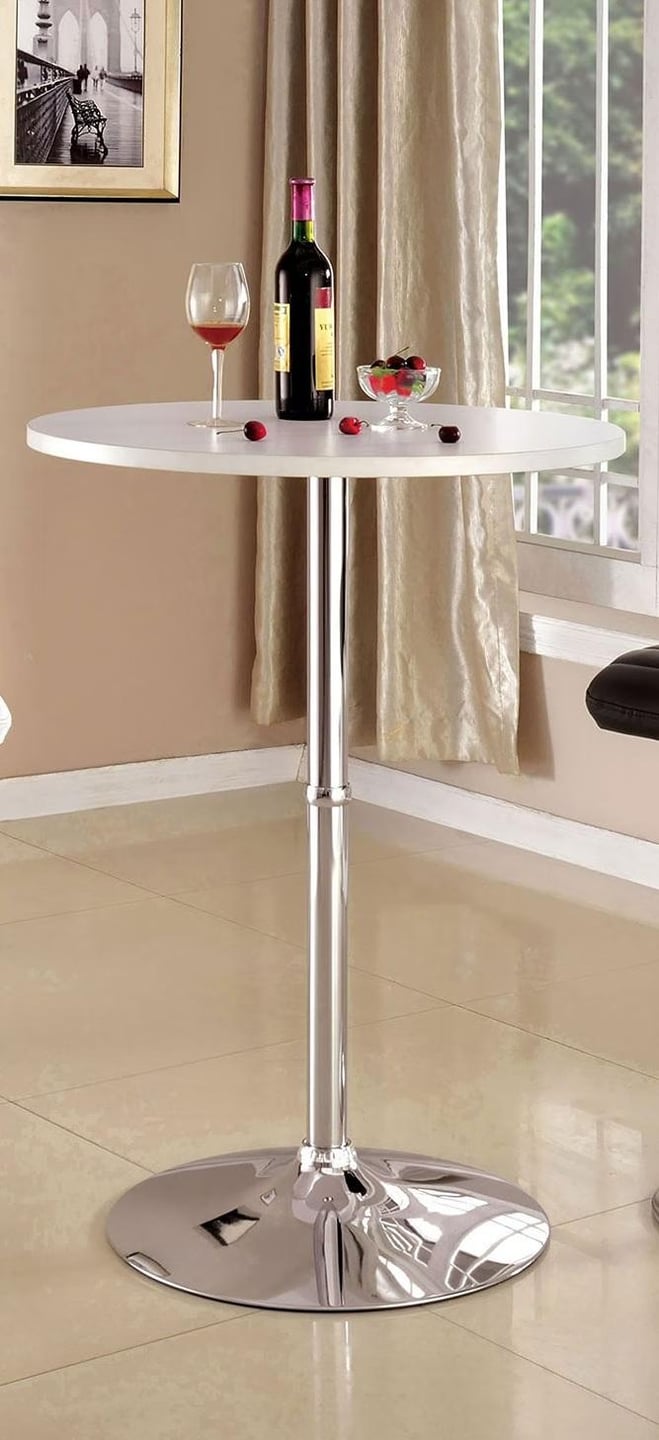 Nessa White Bar Table