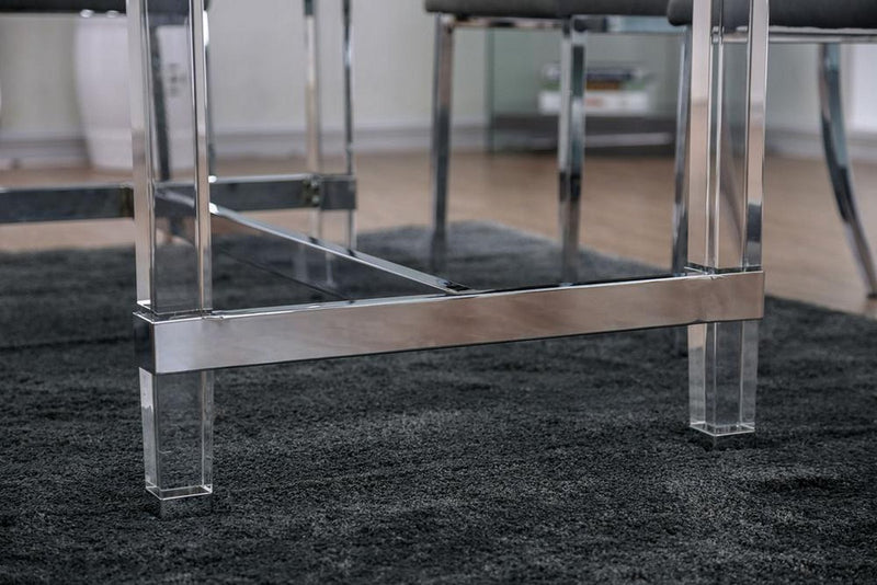 Sunniva Chrome Dining Table