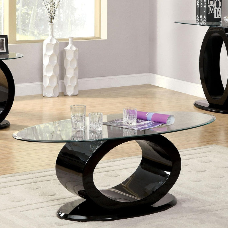 Lodia III Black Coffee Table